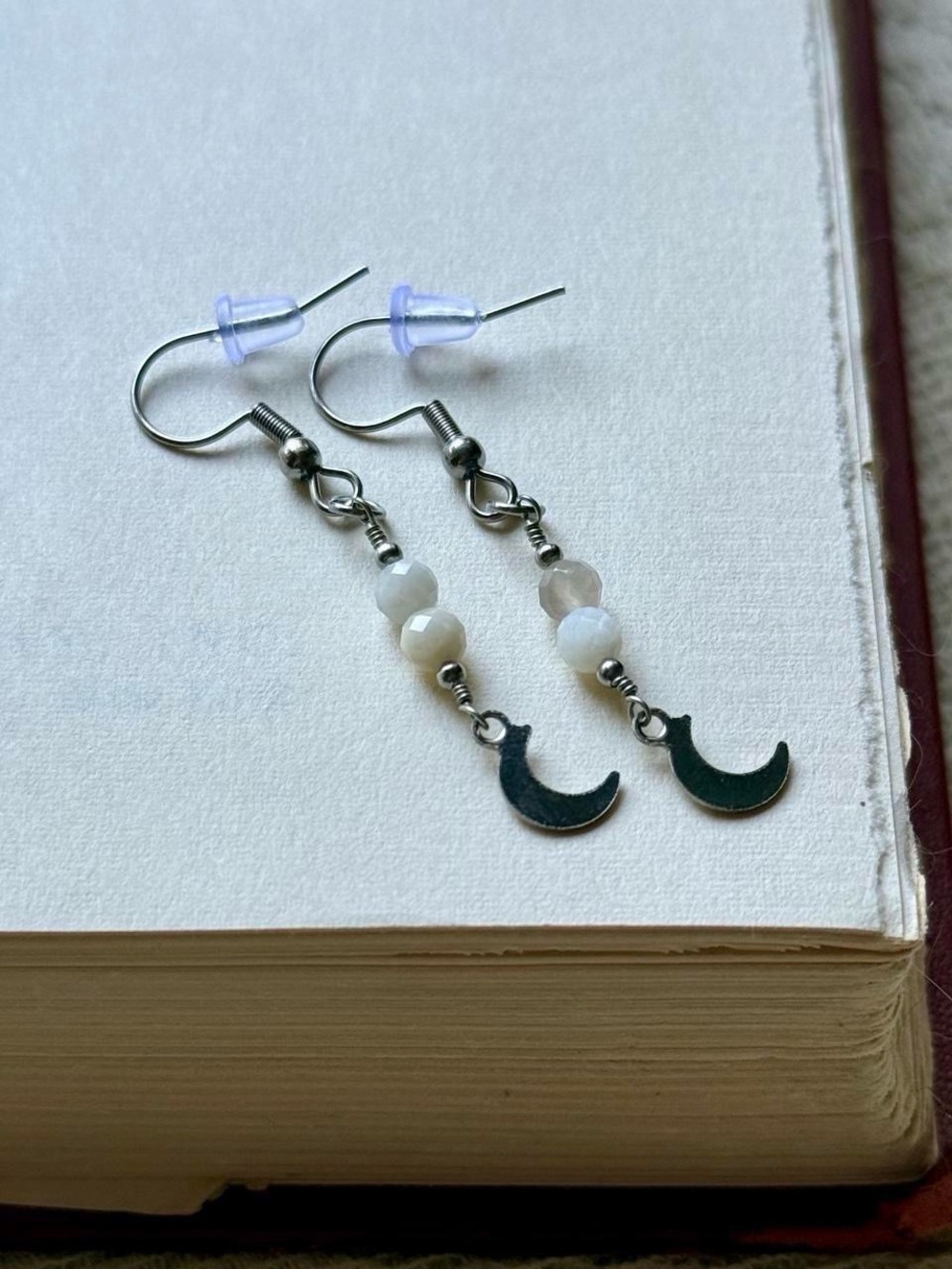 Celestial Moonstone Earrings